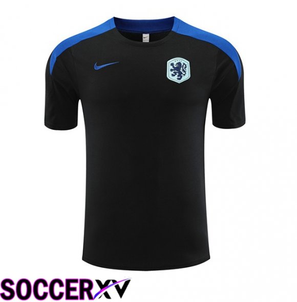 Netherlands Training T Shirt Black 2024/2025