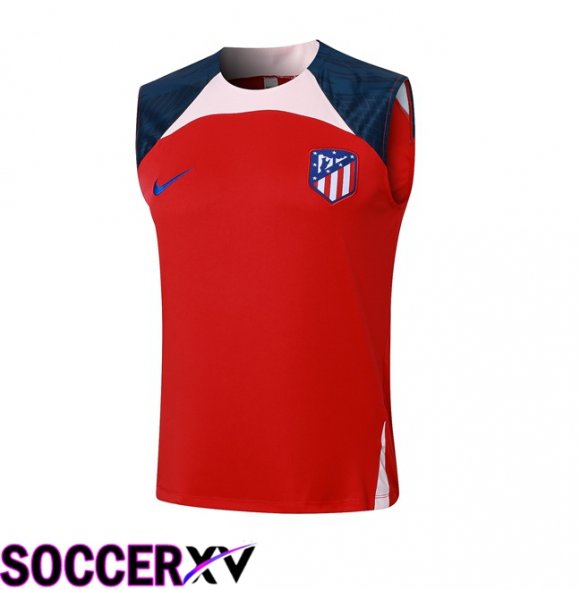 Atletico Madrid Soccer Vest Red 2024/2025