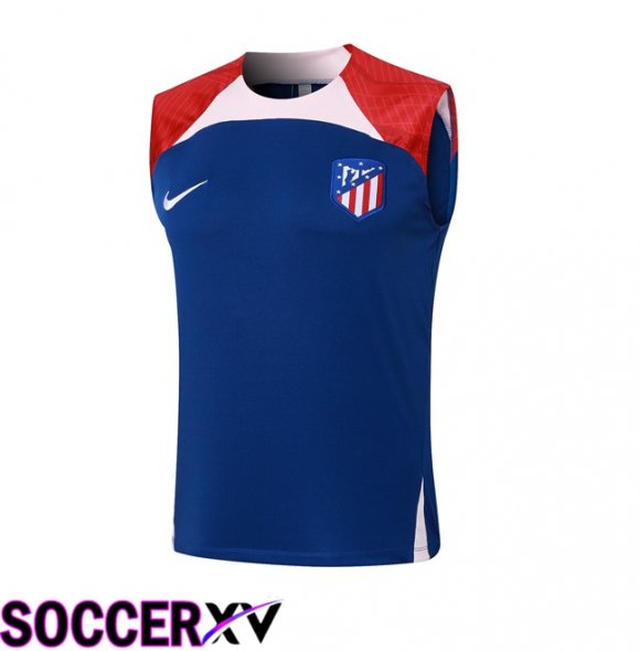 Atletico Madrid Soccer Vest Blue 2024/2025