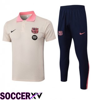 FC Barcelona Soccer Polo + Training Pants Yellow 2025/2026