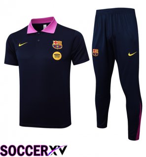 FC Barcelona Soccer Polo + Training Pants Blue Royal 2025/2026