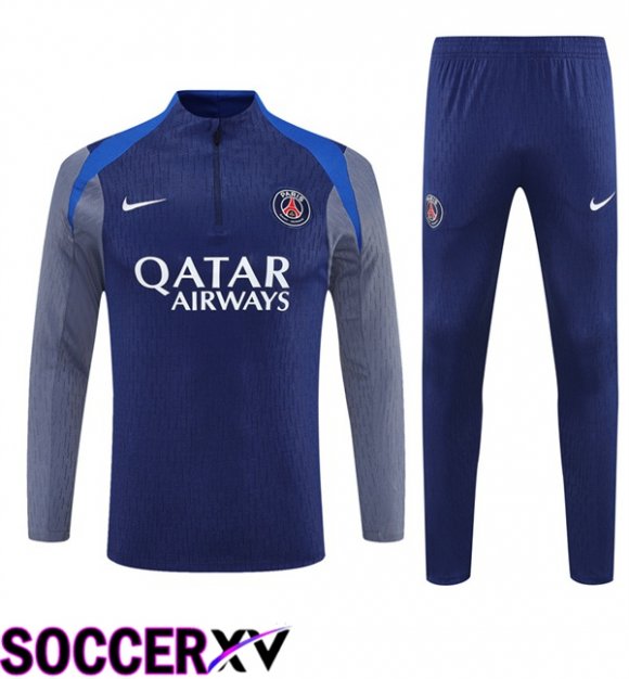Paris PSG kit Training Tracksuit Blue 2025/2026
