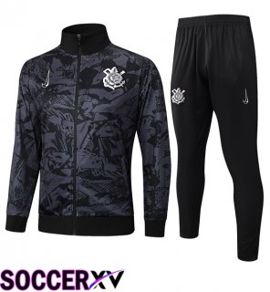 Corinthians kit Training Tracksuit - Training Jacket Black 2025/2026