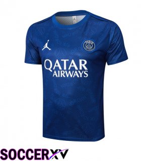 Jordan Paris PSG Training T Shirt Blue 2025/2026