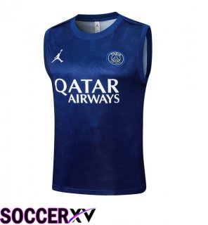 Jordan Paris PSG Gilet Soccer Blue Royal 2025/2026