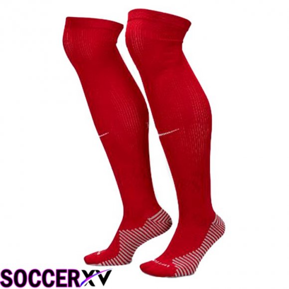 FC Liverpool Soccer Socks Home Red 2023/2024