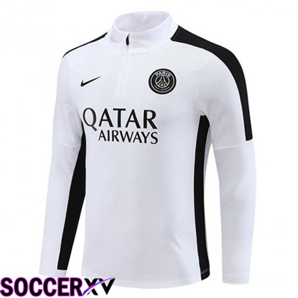 Paris PSG Training Sweatshirt White 2023/2024