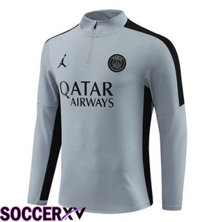 JORDAN Paris PSG Training Sweatshirt Grey 2023/2024