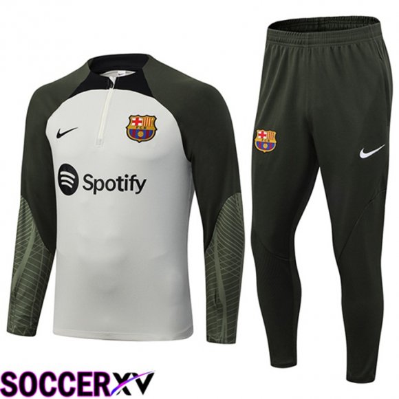 FC Barcelona Training Tracksuit Suit Grey 2023/2024