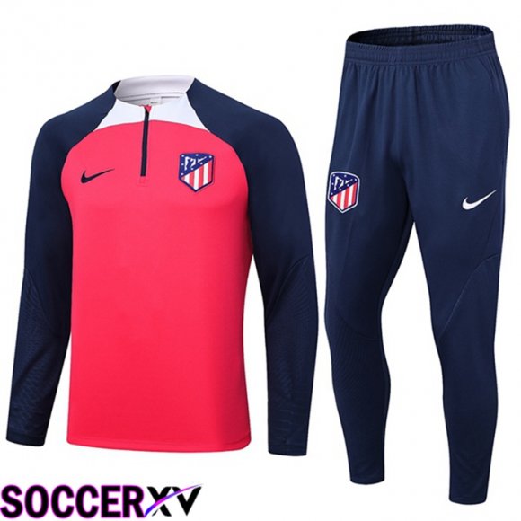 Atletico Madrid Training Tracksuit Suit Red 2023/2024