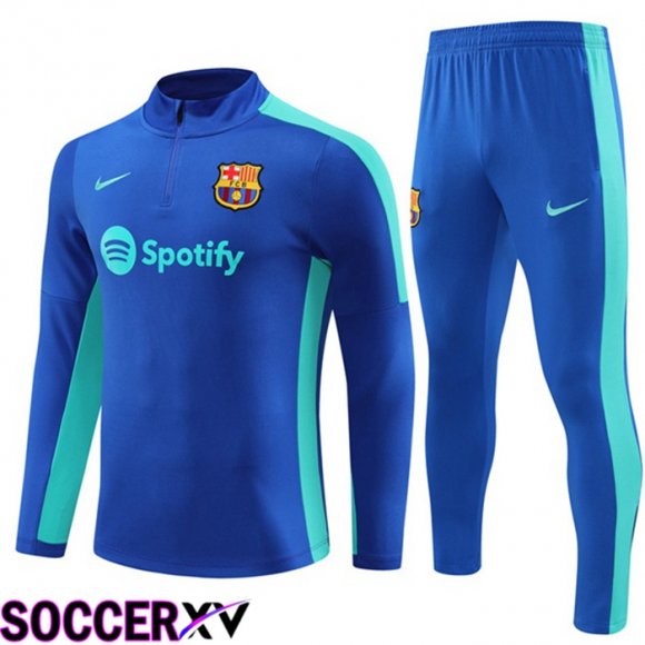 FC Barcelona Training Tracksuit Suit Blue 2023/2024