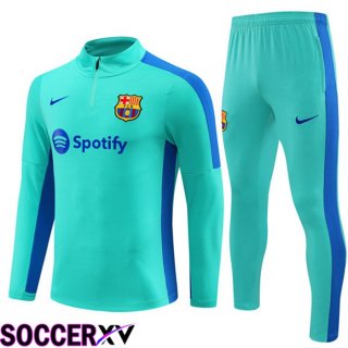 FC Barcelona Training Tracksuit Suit Cyan 2023/2024