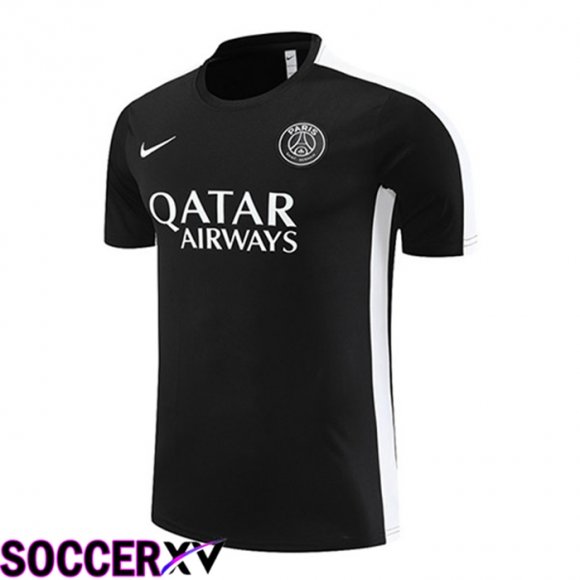 Paris PSG Training T Shirt Black 2023/2024