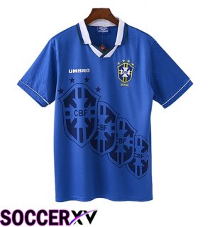 Brazil Retro Away Soccer Jersey 1995/1997