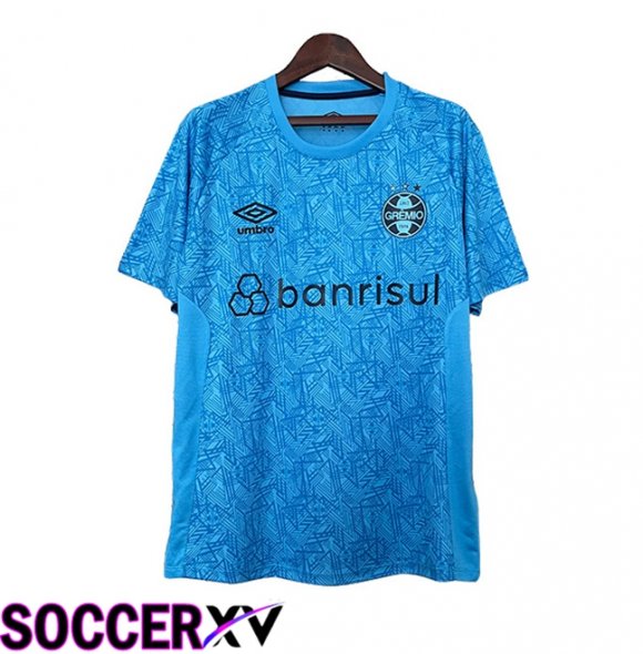 Gremio Goalkeeper Soccer Jersey Blue 2024/2025