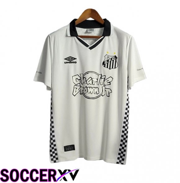 Santos FC Soccer Jersey Special Edition White 2024/2025