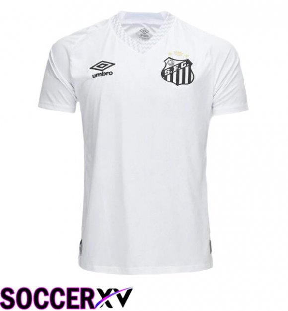 Santos FC Home Soccer Jersey White 2025/2026
