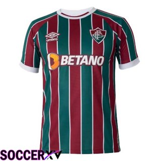 Fluminense Soccer Jersey Home Red Green 2023/2024