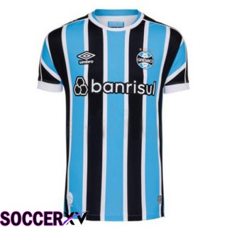 Gremio Soccer Jersey Home Black Blue 2023/2024