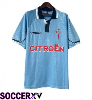 Celta Vigo Retro Home Soccer Jersey Blue 1997-1999