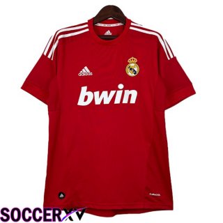 Real Madrid Retro Soccer Jersey Third Red 2011-2012