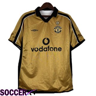 Manchester United Retro Soccer Jersey 100th Anniversary Edition Yellow