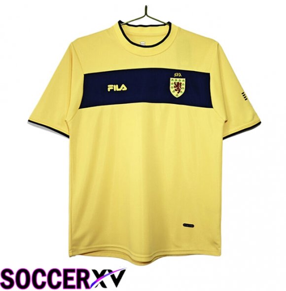 Scotland Retro Away Soccer Jersey 2002