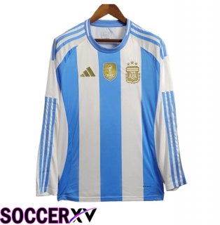 Argentina Home Soccer Jersey Long sleeve 2024/2025