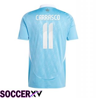 Belgium (CARRASCO 11) Away Soccer Jersey 2024/2025