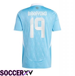 Belgium (BAKAYOKO 19) Away Soccer Jersey 2024/2025