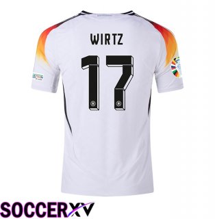 Germany (WIRTZ 17) Home Soccer Jersey UEFA Euro 2024