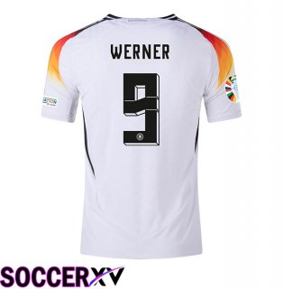 Germany (WERNER 9) Home Soccer Jersey UEFA Euro 2024