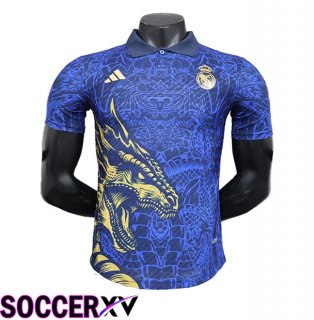 Real Madrid Soccer Jersey Special Edition Blue 2024/2025