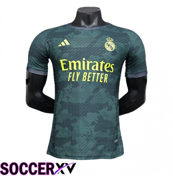 Real Madrid Soccer Jersey Special Edition Green 2024/2025