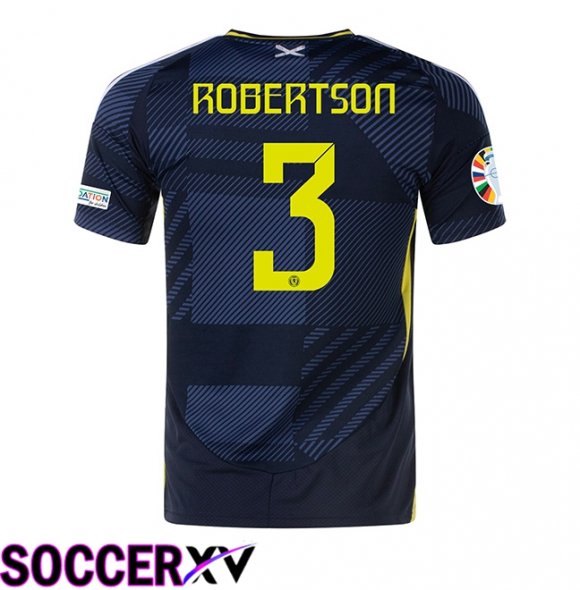 Scotland (ROBERTSON 3) Home Soccer Jersey 2024/2025