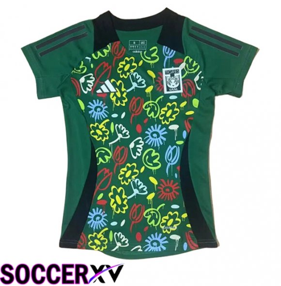 Tigres UANL Women Soccer Jersey Special Edition Green 2024/2025