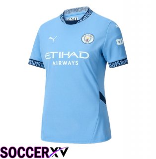 Manchester City Women Home New Soccer Jersey 2024/2025