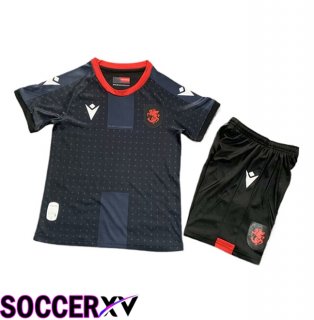 Georgia Kids Away Soccer Jersey UEFA Euro 2024