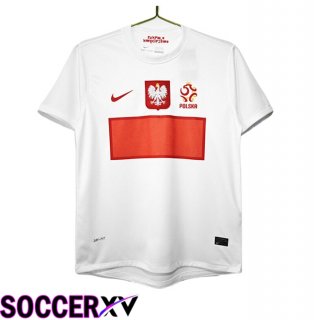 Poland Retro Home Soccer Jersey 2012