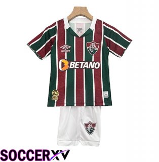 Fluminense Kids Home Soccer Jersey 2024/2025