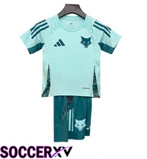Soccer Jersey Cruzeiro Kids Home Green 2025/2026
