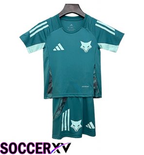 Soccer Jersey Cruzeiro Kids Green 2025/2026