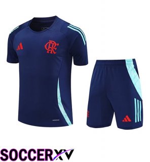 kit Training T Shirt Flamengo Kids Blue Royal 2025/2026