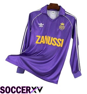 Soccer Jersey Real Madrid Retro Third Long sleeve 1984/1985