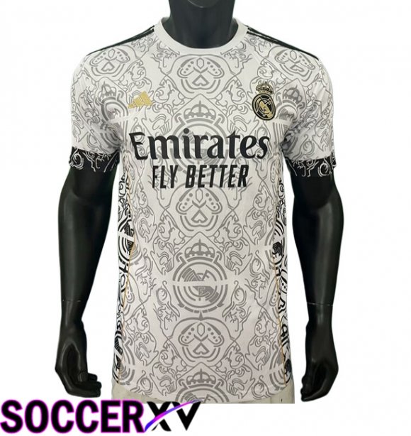 Real Madrid Special Edition Soccer Jersey White 2024/2025