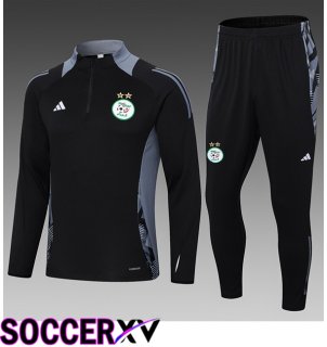 Algeria Kids kit Training Tracksuit Black 2024/2025