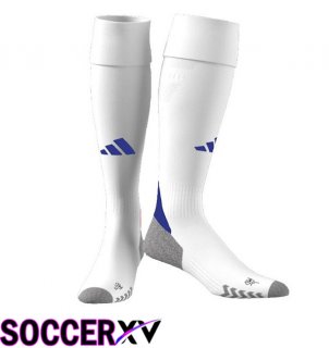 lyon OL Home Soccer Socks White 2024/2025