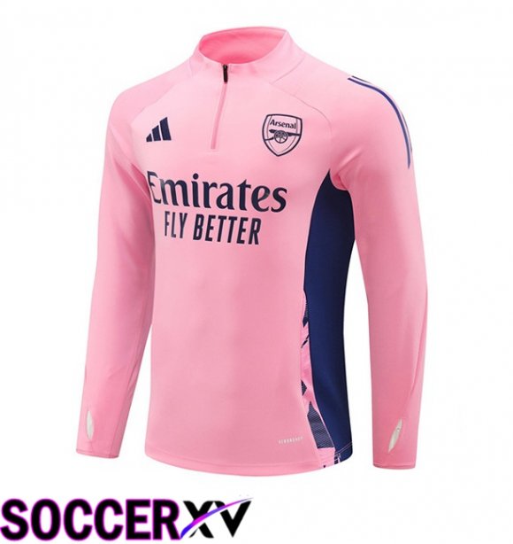 Arsenal Training Sweatshirt Pink 2024/2025