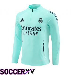 Real Madrid Training Sweatshirt Green 2024/2025