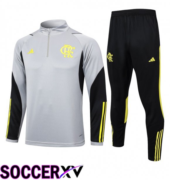 Flamengo kit Training Tracksuit Grey 2024/2025